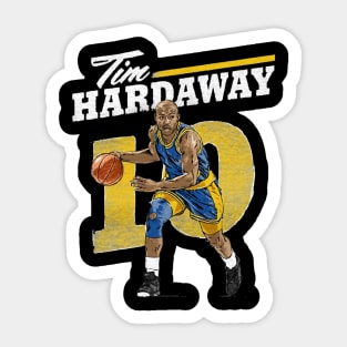 Tim Hardaway Golden State Retro Sticker